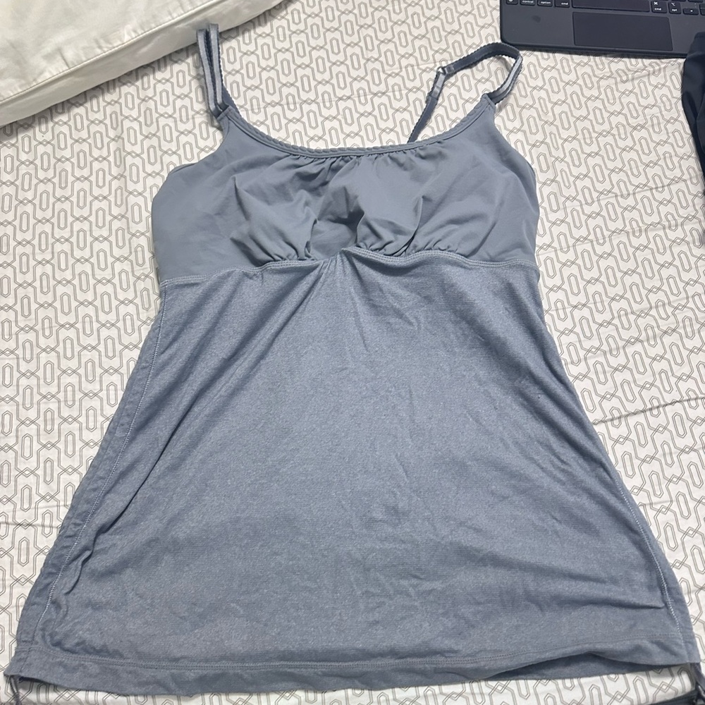 Gray Lululemon Tank Top